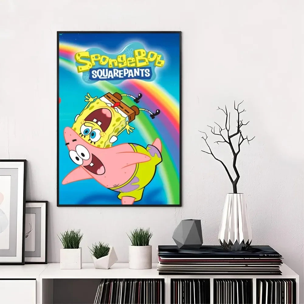 Poster SpongeBob Schwammkopf – Regenbogen