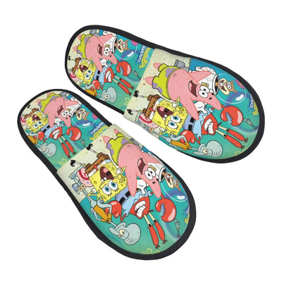 Hausschuhe SpongeBob Schwammkopf – Bikini Bottom Gang