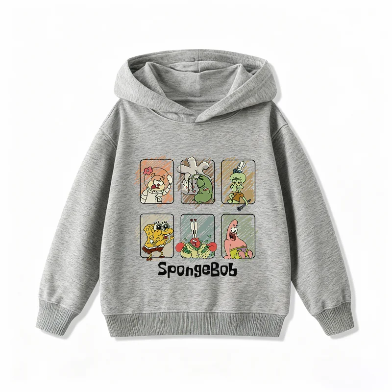 Hoodie Jaune Bob L'Éponge - Mosaïque Émotions