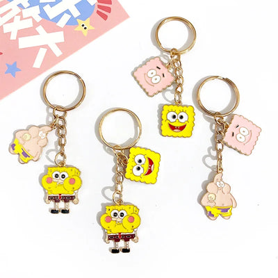 Schlüsselanhänger SpongeBob - Goldener Anhänger