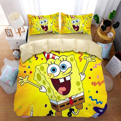 SpongeBob SquarePants Duvet Cover Set - Birthday Design
