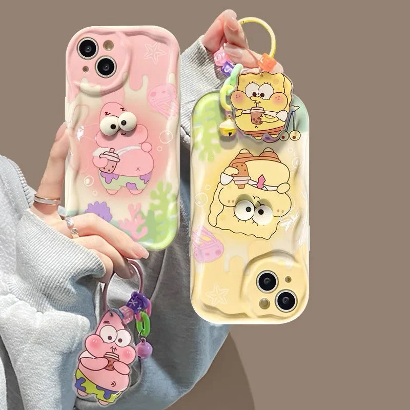 Coque Bob L'Éponge - Patrick Star Pastel