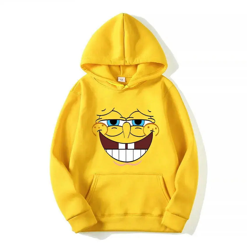 SpongeBob SquarePants Hoodie - Strained Smile (Yellow)
