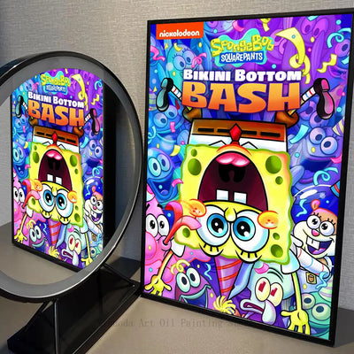 Poster Bob L'Éponge - Bikini Bottom Bash