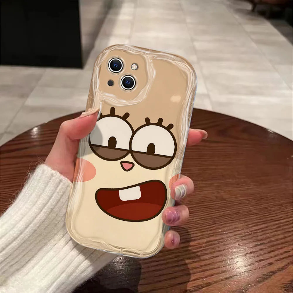 Coque iPhone Sandy L'Écureuil - Zoom Visage
