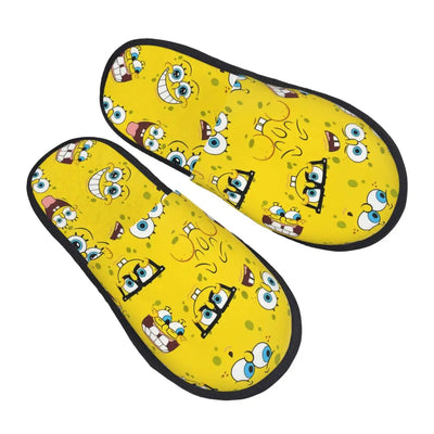 Hausschuhe SpongeBob Schwammkopf – Mosaik Multi-Emotionen