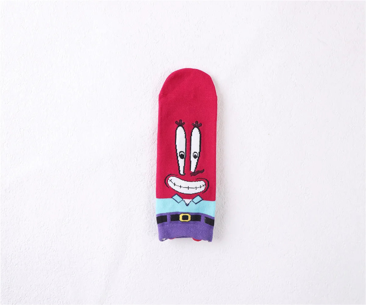 Socken SpongeBob Schwammkopf – Mr. Krabs Lächeln