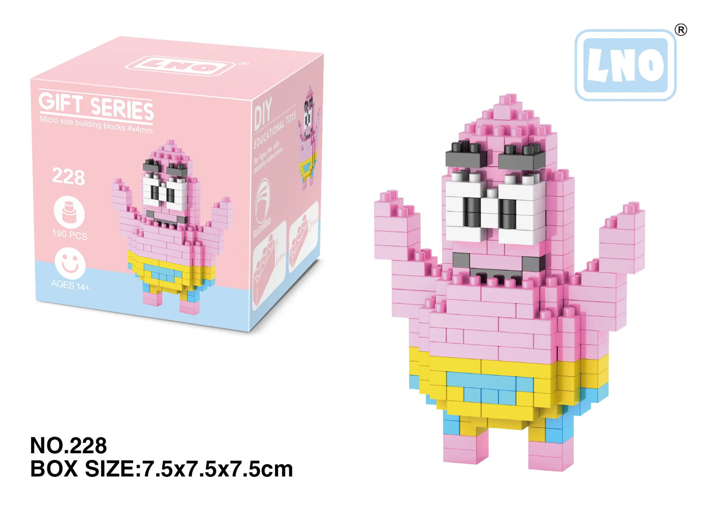 LEGO Nanobloc Figur SpongeBob - Patrick Star