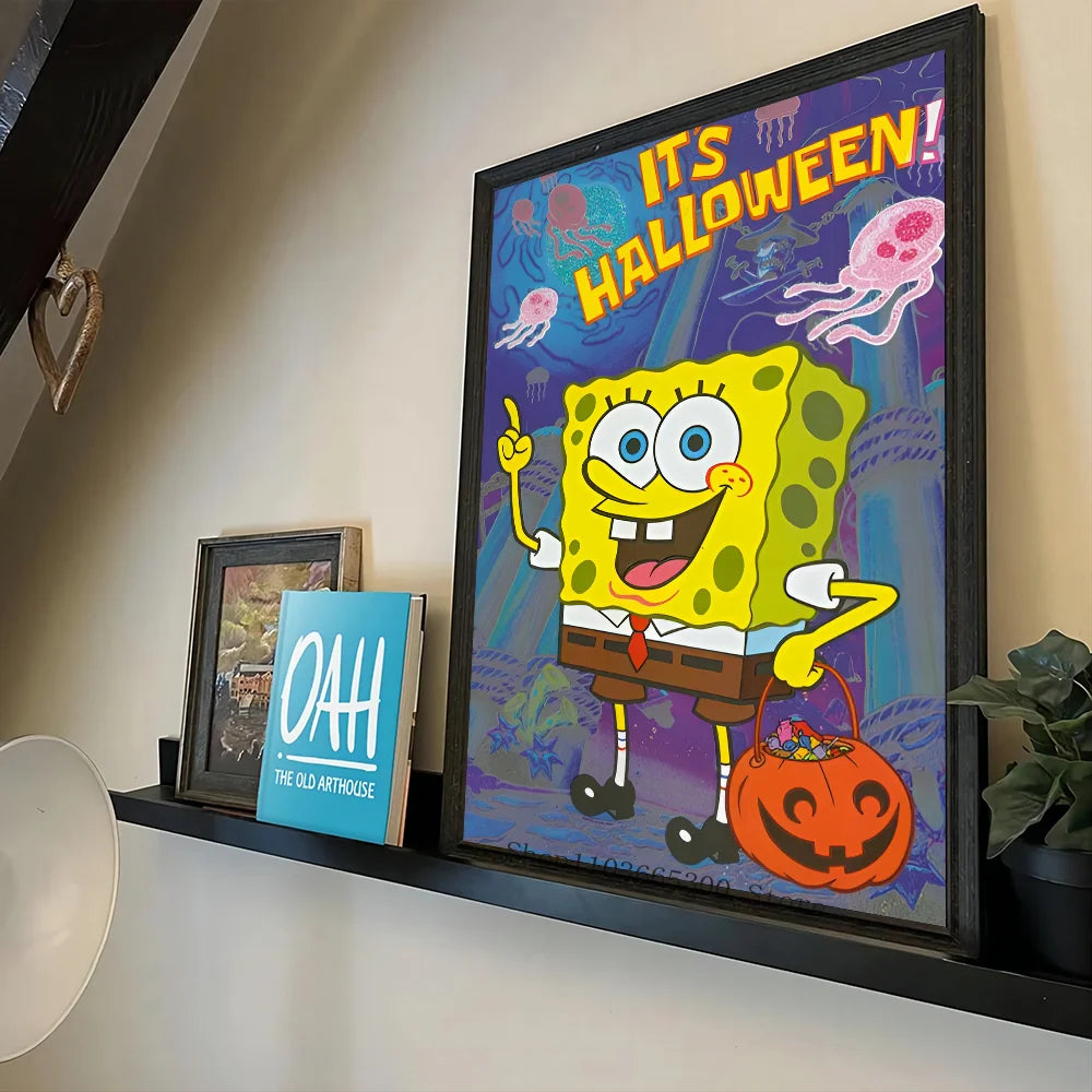 Poster Spongebob Schwammkopf - Halloween-Special