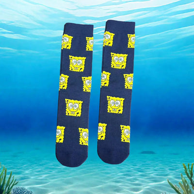 Socken Spongebob Schwammkopf - Duo Marineblau