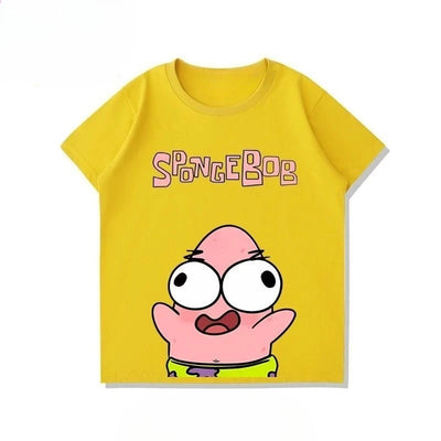 T-Shirt Spongebob - Patrick Fröhliches Gelb
