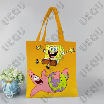 Tote bag Bob l'Éponge : duo meilleurs amis