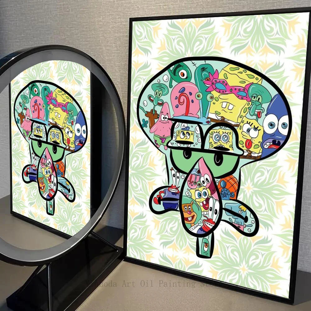 Poster Spongebob - Carlo Floral Art