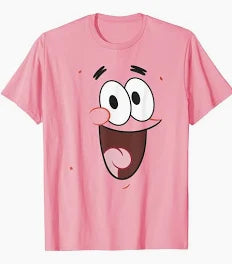 T-Shirt Patrick Bob l'Éponge : Notre Sélection pour les Fans