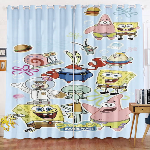 SpongeBob Vorhang – Charaktergalerie