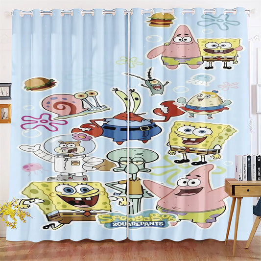 SpongeBob Vorhang – Charaktergalerie