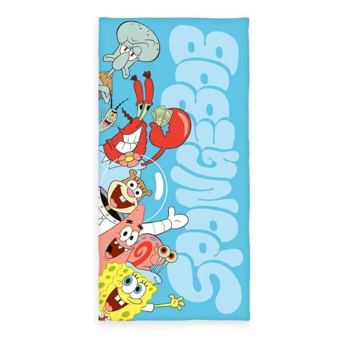 SpongeBob Schwammkopf Badetuch – Bikini Bottom Bande