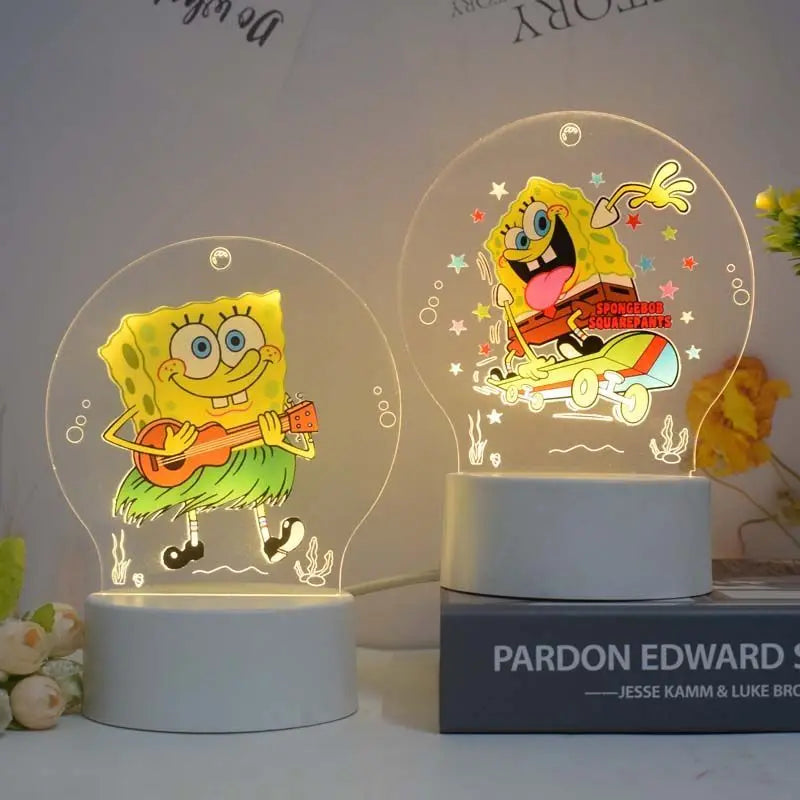 Bob & Patrick LED Night Light - Imagination Meme
