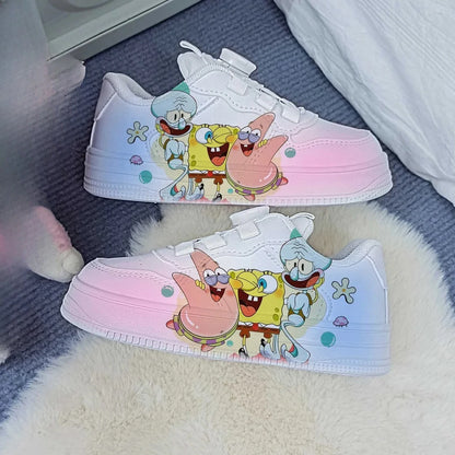 SpongeBob Schwammkopf-Sneaker – Street Silhouette Cartoon Core