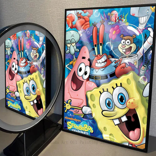 Poster Spongebob Schwammkopf - Selfie Friends Power