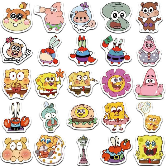 SpongeBob Sticker – Mix 100-1000 Stück