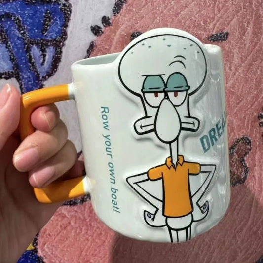 Tasse SpongeBob Schwammkopf – Karl-Tentakel-Design