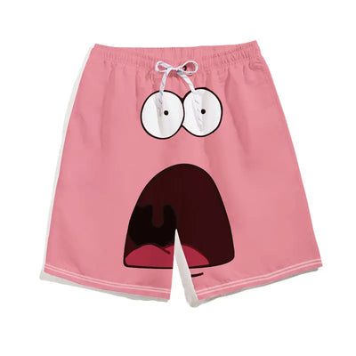Kurzer Spongebob - Erschrockener Patrick