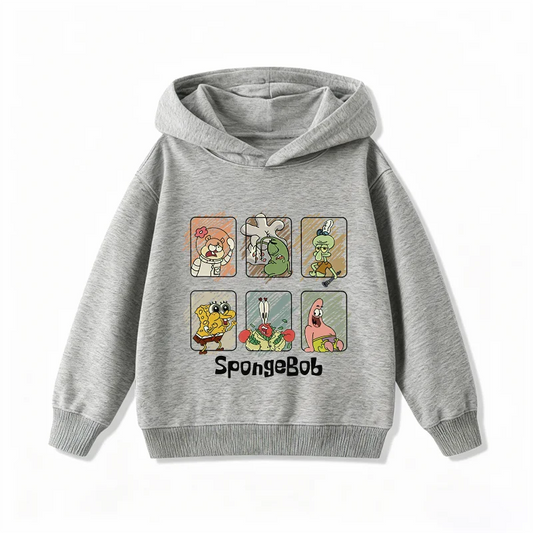 Graues SpongeBob Schwammkopf Sweatshirt - Storyboard (Zeichentrickfilm)
