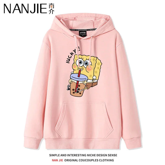 Sweat Rose Pastel Bob L'Éponge - Ambiance Chill