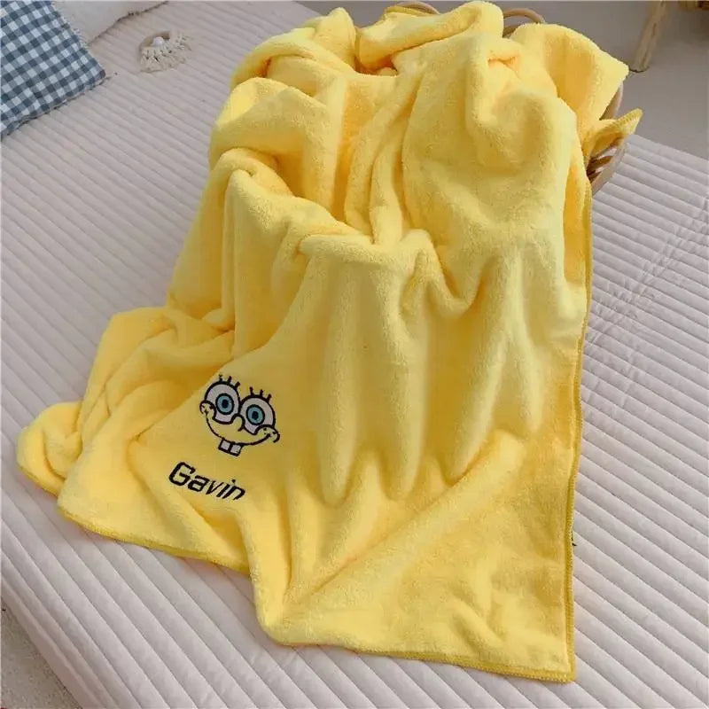 Serviette de Bain Bob L'Éponge