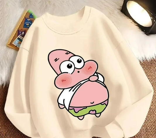 Beigefarbener Pullover Patrick L'Étoile - Relaxter Stil