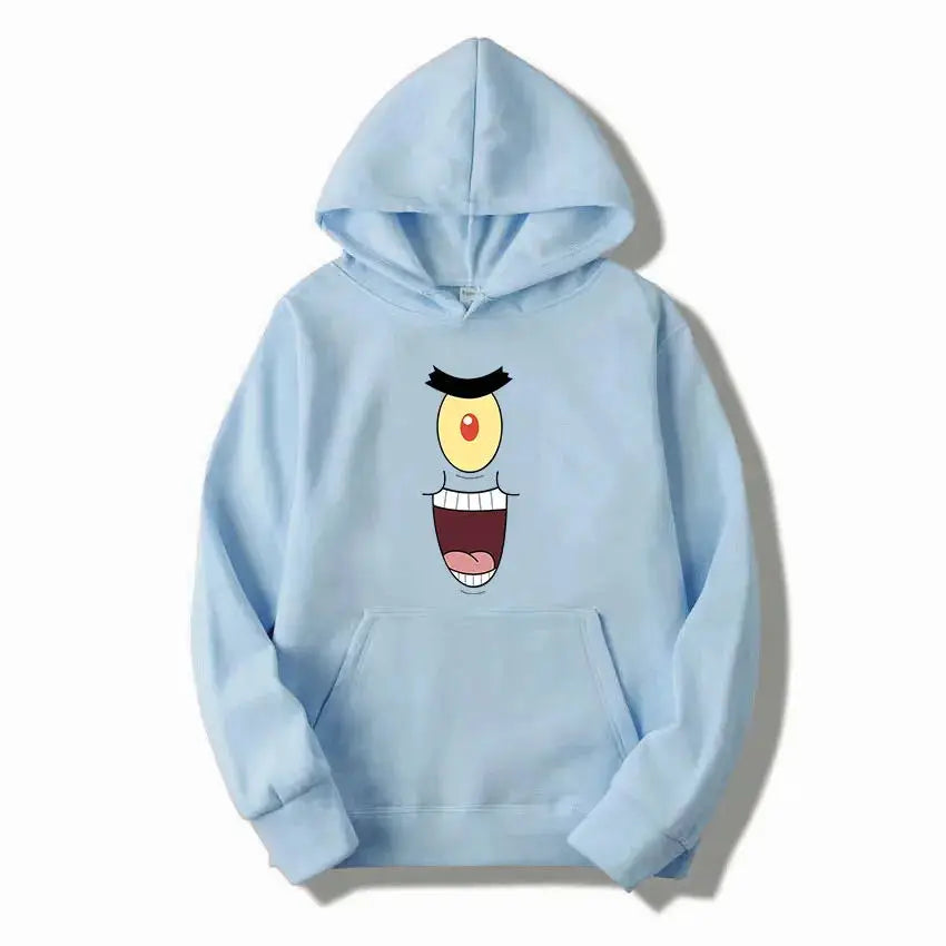 SpongeBob SquarePants Hoodie - Evil Plankton (Blue)