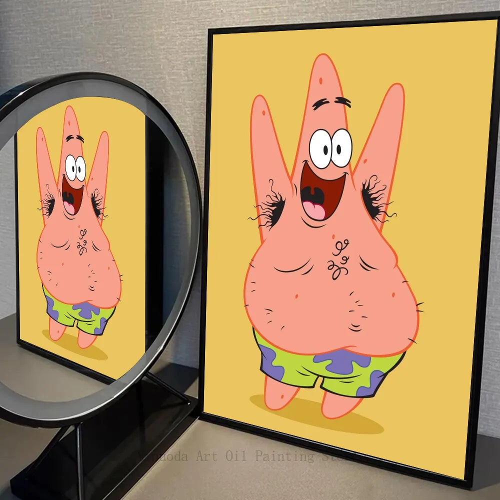 Poster Spongebob Schwammkopf - Patrick Poilu