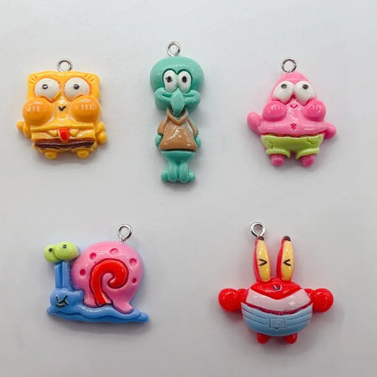 SpongeBob Schwammkopf Schuh-Charms - 10er Set Baby