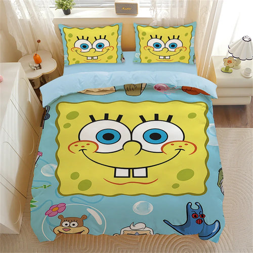 SpongeBob SquarePants Duvet Cover - Giant Yellow Portrait Model