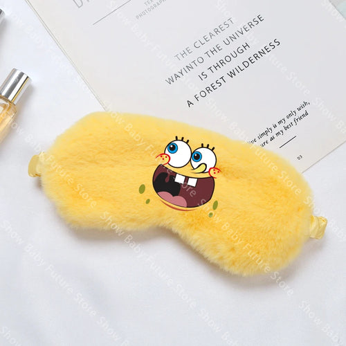 SpongeBob Sleepy Face Sleeping Mask