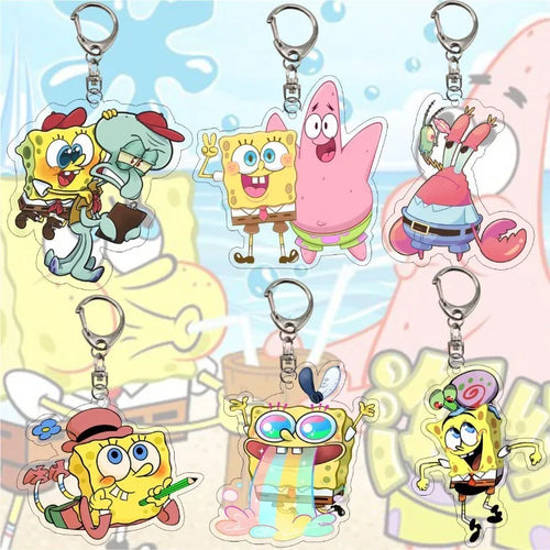 Schlüsselanhänger Spongebob Schwammkopf – Verschiedene