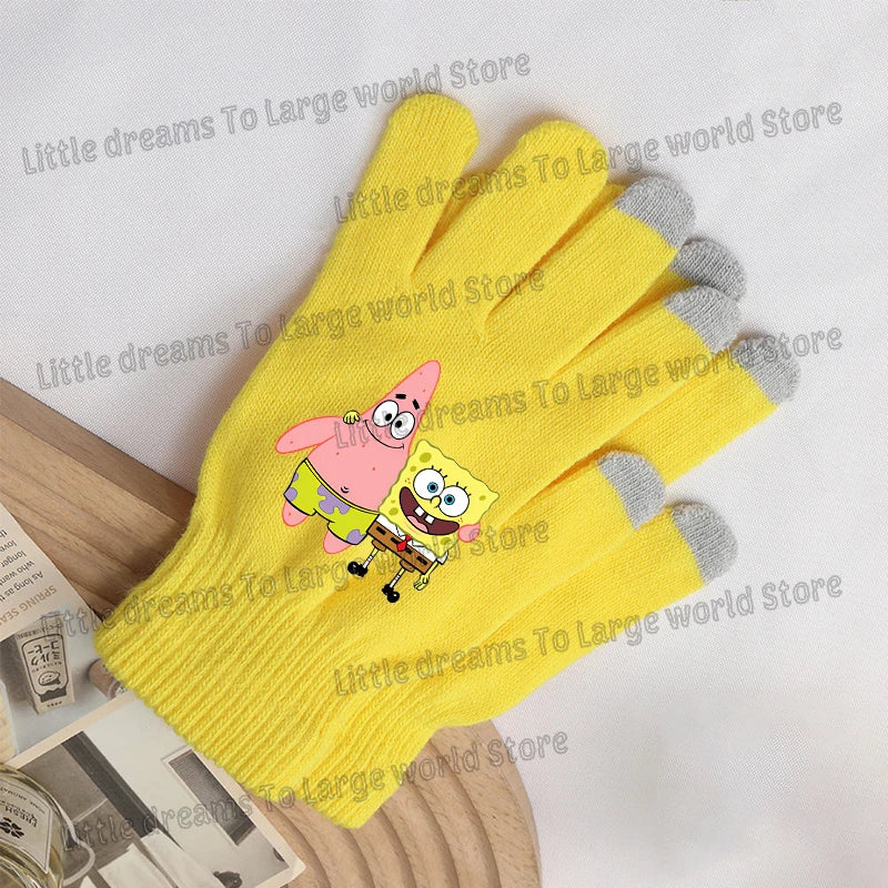 Touchscreen-Handschuhe Spongebob Schwammkopf – SpongeBob und Patrick