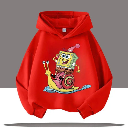 Red SpongeBob Sweatshirt - Turbo Snail