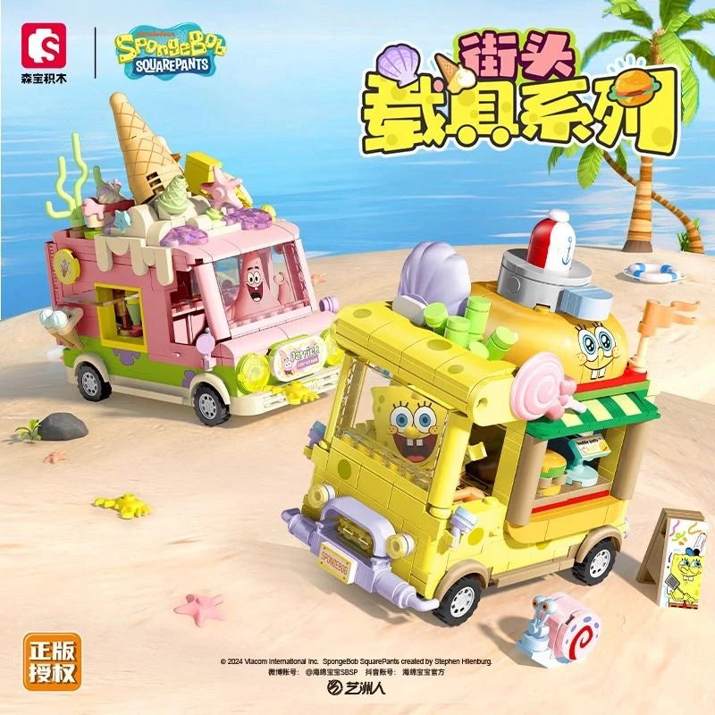 SpongeBob Bausteine - Strand-Foodtruck