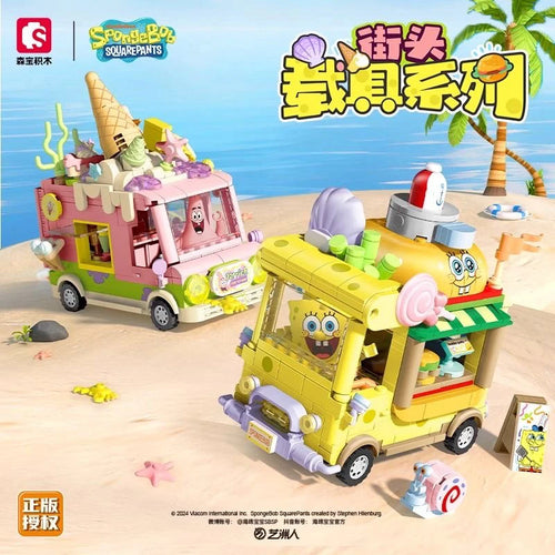SpongeBob Bausteine - Strand-Foodtruck