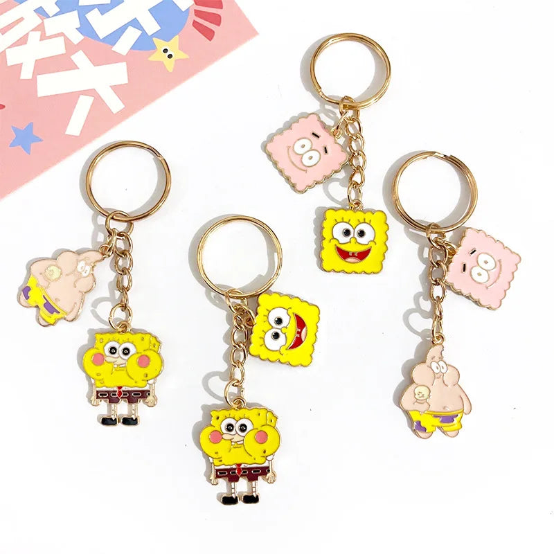 Schlüsselanhänger SpongeBob - Goldener Anhänger