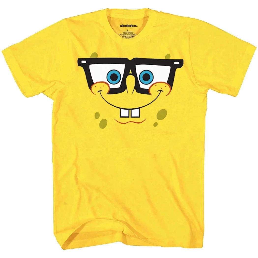 Geek SpongeBob T-Shirt – Nerdige Brille