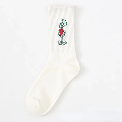 Socken SpongeBob Schwammkopf – Minimalistischer Carlo