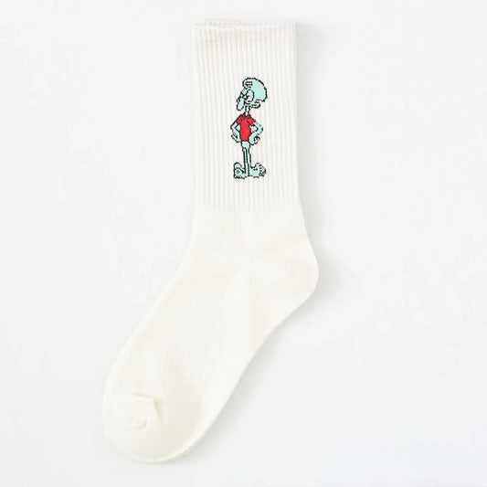 Socken SpongeBob Schwammkopf – Minimalistischer Carlo