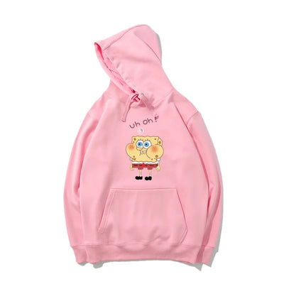 Hoodie Rose Bob L'Éponge - Style Mignon