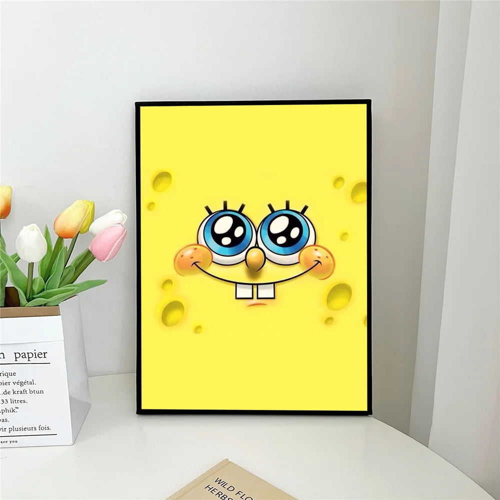 Poster Spongebob Schwammkopf – Kawaii Gesicht