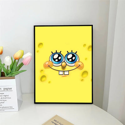 Poster Spongebob Schwammkopf – Kawaii Gesicht