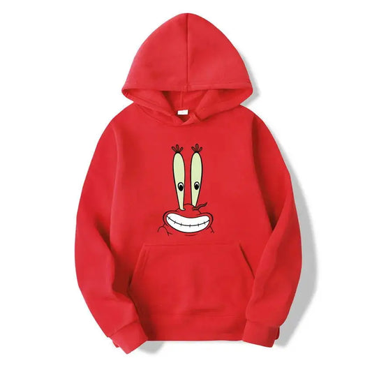 SpongeBob Schwammkopf – Mr. Krabs Business-Pullover (Rot)