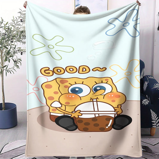 SpongeBob Plaid – Bubble Tea Kawaii-Motiv